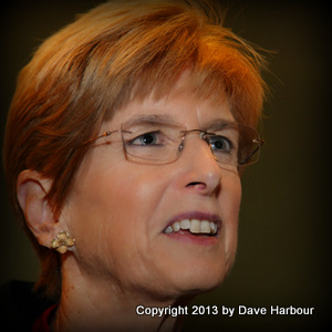 Christine Todd Whitman, EPA Administrator, New Jersey Governor, Alliance, Alaska, walk out, Photo by Dave Harbour